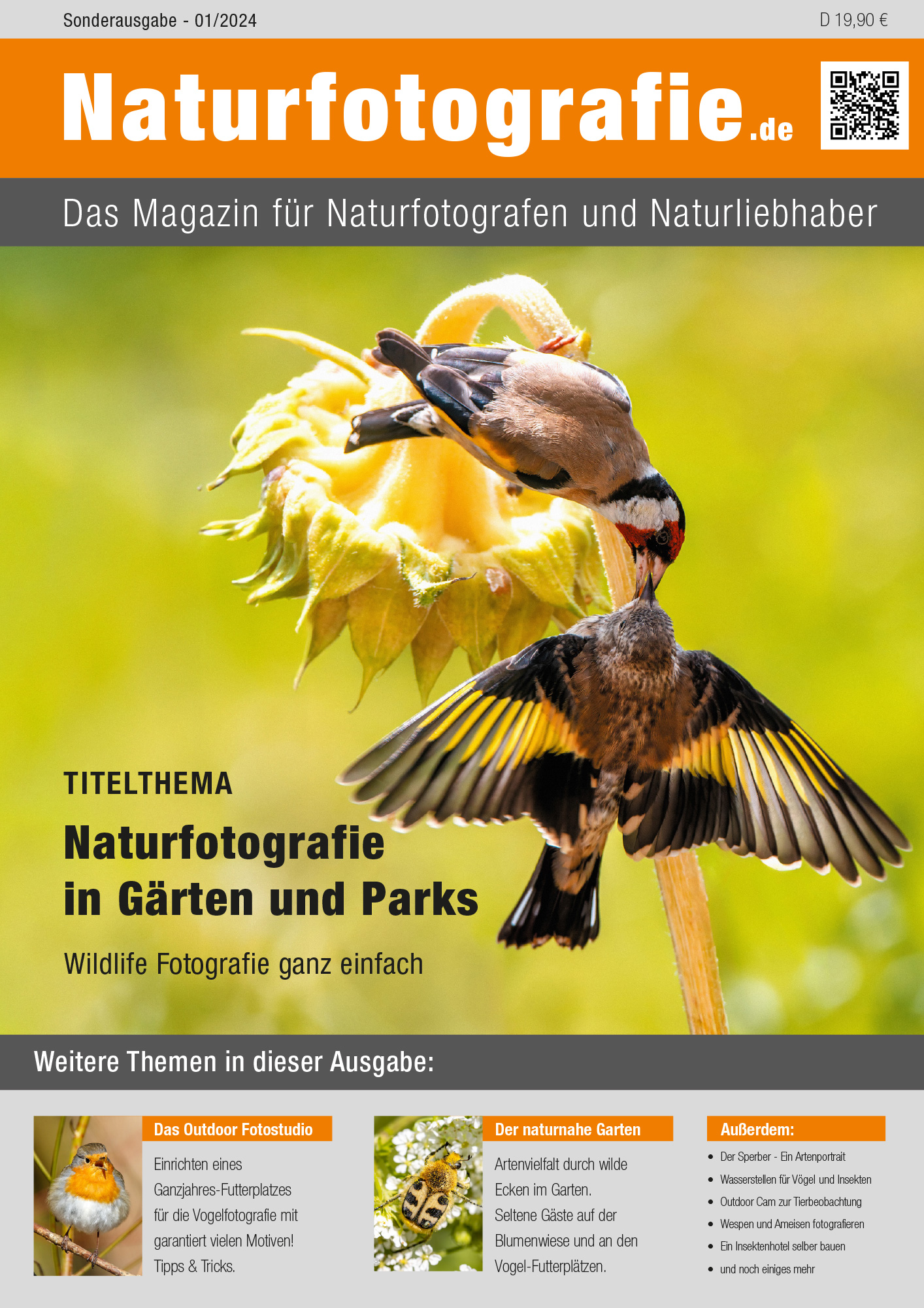 Kalender 2024 - Gartenvögel - naturfotografie.de